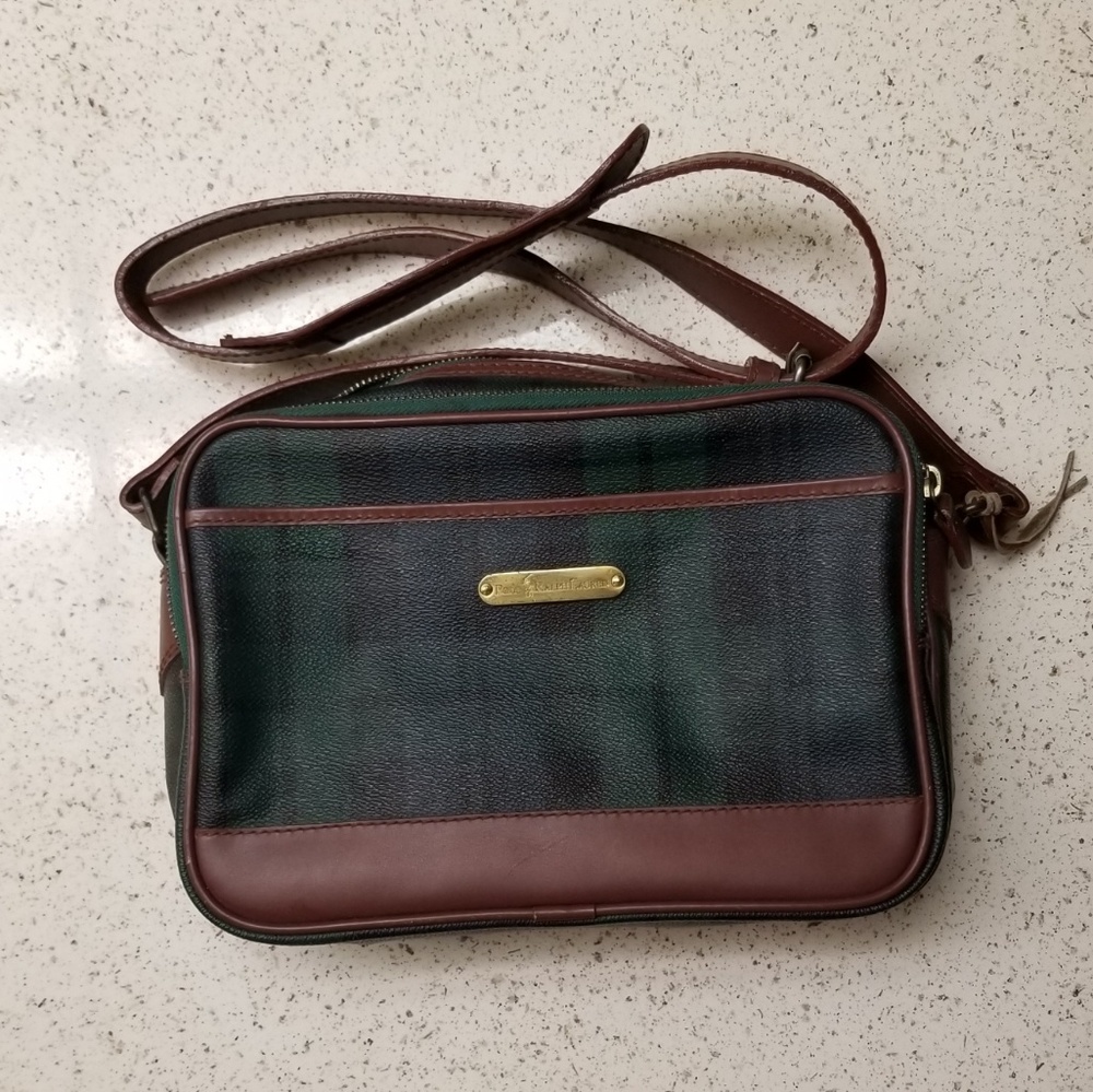 Vintage Polo Ralph Lauren Blackwatch Plaid Bag